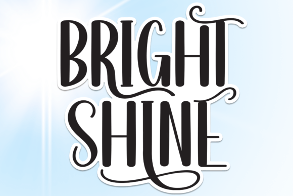 Bright Shine Font Review: A Handwritten Typeface for Social Campaigns