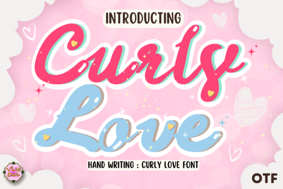 Curly Love: A Festive Script Font for Modern Web Design