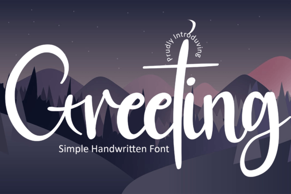 Elevate Your Brand with the Greeting Handwritten Font