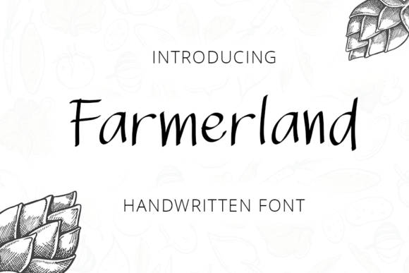 Farmerland: A Handwritten Typeface for Editorial Warmth