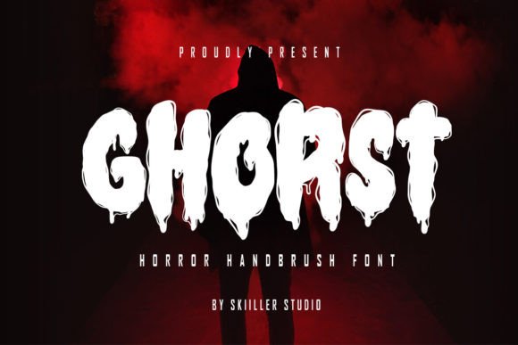 Ghorst Font: A Realistic Brush Typeface for Crafters