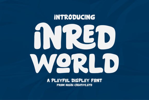 Inred World: A Playful Typeface for Bold Branding