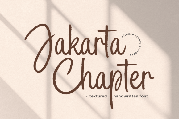 Jakarta Chapter: A Modern Script Font for Editorial Design