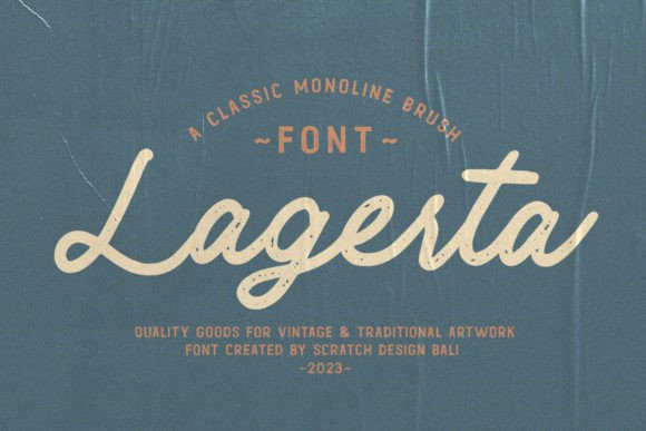 Lagerta Font: The Bold Script That Powers Campaign Clarity