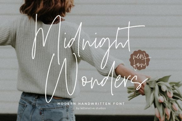 Midnight Wonders: A Dazzling Script Font for Brand Identity
