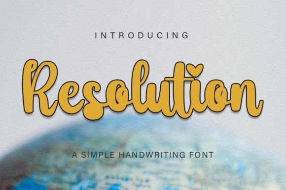 Resolution Font Review: A Bold Script for Campaign Impact