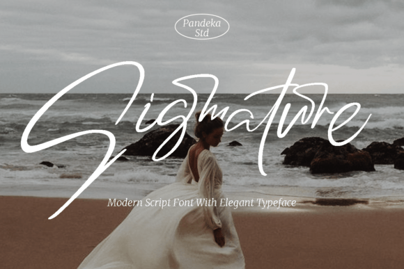 Sigmatures: A Handwritten Font for Elegant Editorial Design