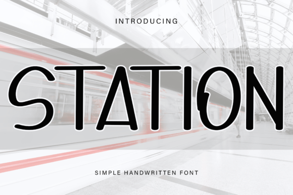 Station Review: A Bold Script for Modern Brand Identity