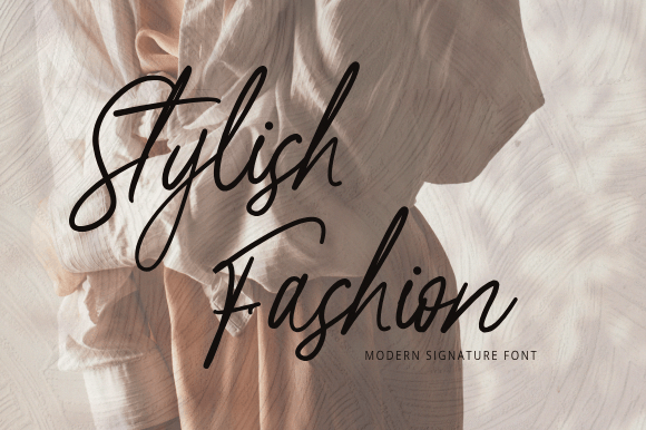 Stylish Fashion Font for Elegant Editorial Design